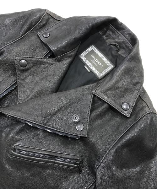 hysterics（ヒステリックス）hysterics (ヒステリックス) レザーコート ブラック サイズ:Mの古着・服飾アイテム