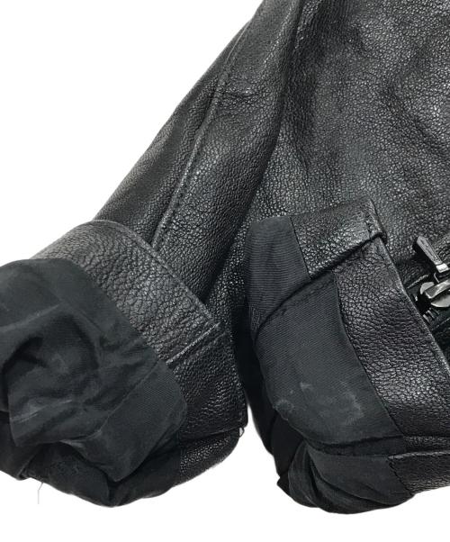 hysterics（ヒステリックス）hysterics (ヒステリックス) レザーコート ブラック サイズ:Mの古着・服飾アイテム