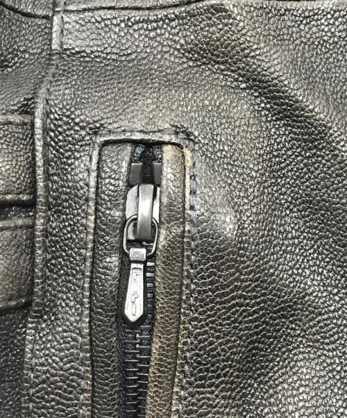 hysterics（ヒステリックス）hysterics (ヒステリックス) レザーコート ブラック サイズ:Mの古着・服飾アイテム