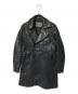 hysterics（ヒステリックス）の古着「レザーコート」｜ブラック