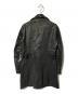 hysterics (ヒステリックス) レザーコート ブラック サイズ:M：6000円