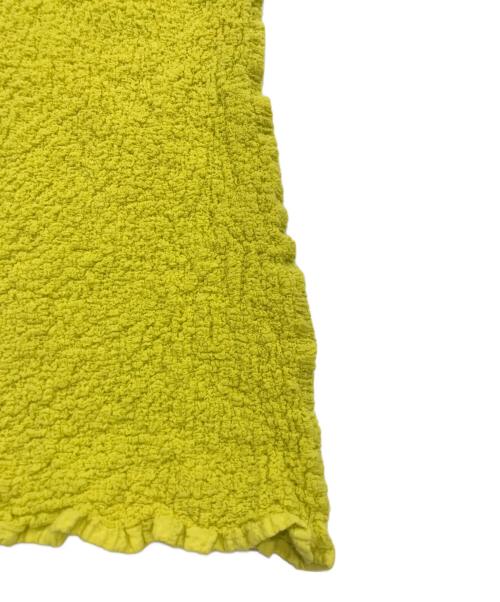 ISSEY MIYAKE me（イッセイ ミヤケ ミー）ISSEY MIYAKE me (イッセイ ミヤケ ミー) プリーツ カーディガン イエロー サイズ:表記なしの古着・服飾アイテム