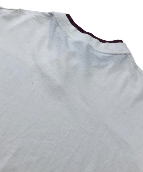 Rich Tee's（リッチ ティーズ）Rich Tee's (リッチ ティーズ) ヴィンテージTシャツ パープル×ホワイト サイズ:Mの古着・服飾アイテム