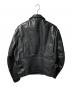 HARLEY-DAVIDSON (ハーレーダビッドソン) シングルライダースジャケット ブラック サイズ:size38：18000円