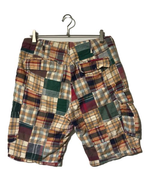 GOODENOUGH（）GOODENOUGH (グッドイナフ) パッチワークハーフパンツ マルチカラー サイズ:Mの古着・服飾アイテム