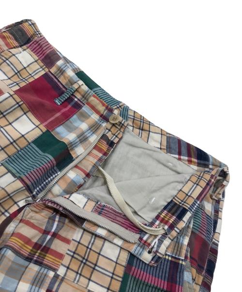 GOODENOUGH（）GOODENOUGH (グッドイナフ) パッチワークハーフパンツ マルチカラー サイズ:Mの古着・服飾アイテム