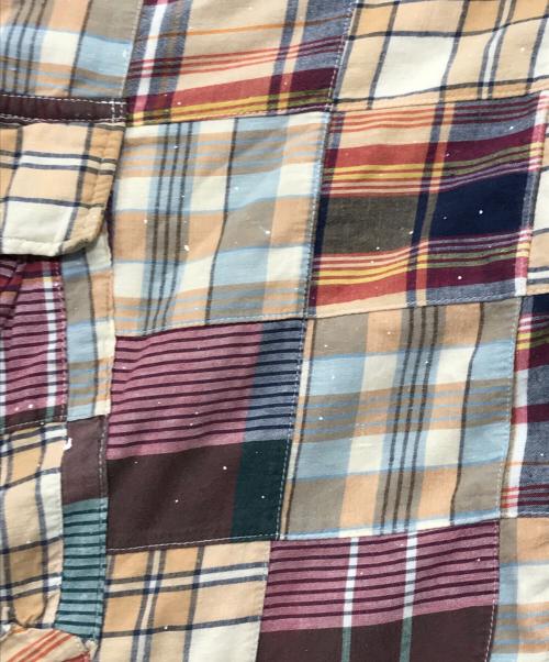 GOODENOUGH（）GOODENOUGH (グッドイナフ) パッチワークハーフパンツ マルチカラー サイズ:Mの古着・服飾アイテム