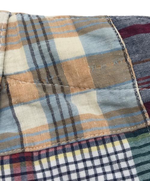 GOODENOUGH（）GOODENOUGH (グッドイナフ) パッチワークハーフパンツ マルチカラー サイズ:Mの古着・服飾アイテム