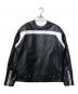 RHENIUM (レニウム) ラムレザーレーシングジャケット ブラック サイズ:40：8000円