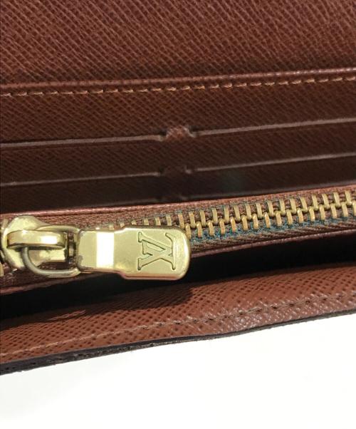 LOUIS VUITTON（ルイ ヴィトン）LOUIS VUITTON (ルイ ヴィトン) ポルトフォイユ・サラ ブラウンの古着・服飾アイテム
