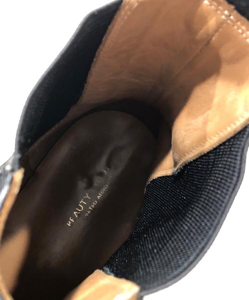 BEAUTY&YOUTH（ビューティーアンドユース）BEAUTY&YOUTH (ビューティーアンドユース) サイドゴアブーツ ブラック サイズ:10の古着・服飾アイテム