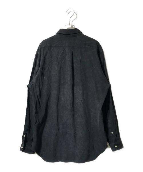 EMPORIO ARMANI（エンポリオ アルマーニ）EMPORIO ARMANI (エンポリオアルマーニ) ワンポイントロゴシャツ ブラック サイズ:41の古着・服飾アイテム