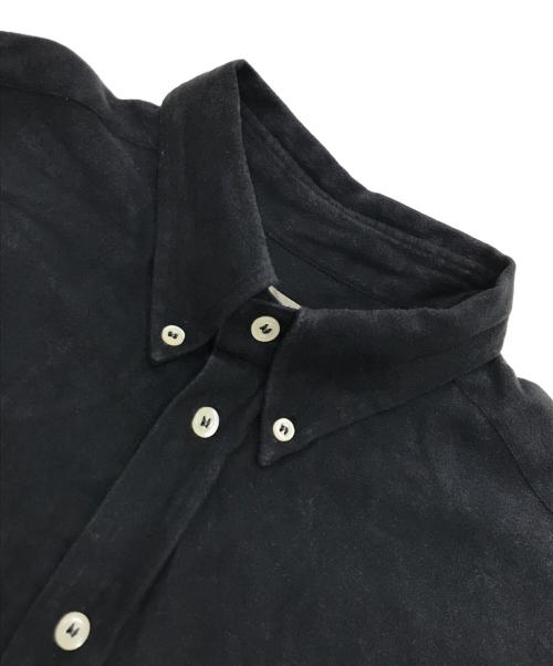 EMPORIO ARMANI（エンポリオ アルマーニ）EMPORIO ARMANI (エンポリオアルマーニ) ワンポイントロゴシャツ ブラック サイズ:41の古着・服飾アイテム