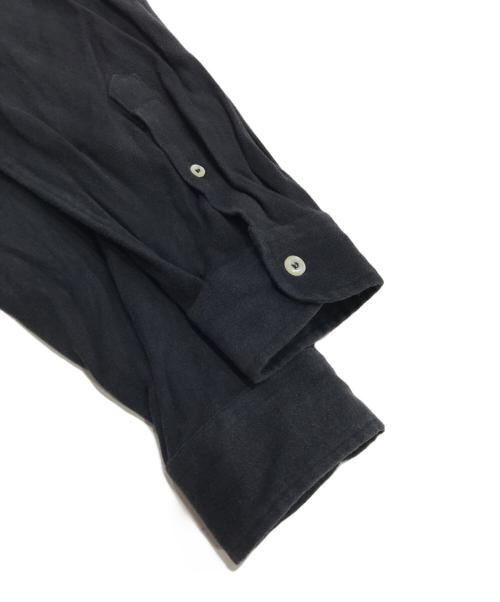 EMPORIO ARMANI（エンポリオ アルマーニ）EMPORIO ARMANI (エンポリオアルマーニ) ワンポイントロゴシャツ ブラック サイズ:41の古着・服飾アイテム