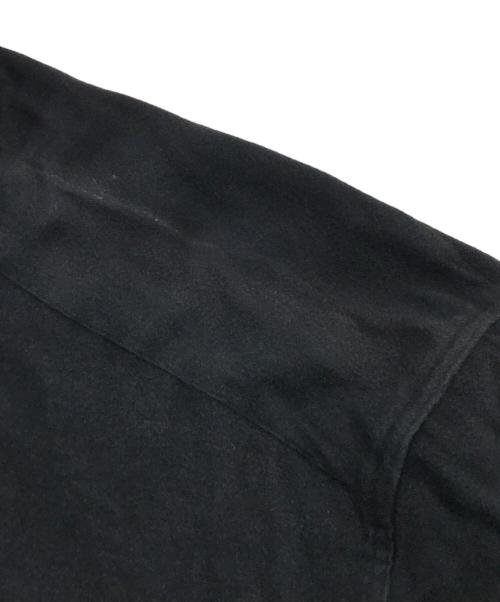 EMPORIO ARMANI（エンポリオ アルマーニ）EMPORIO ARMANI (エンポリオアルマーニ) ワンポイントロゴシャツ ブラック サイズ:41の古着・服飾アイテム