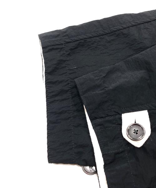 URU（ウル）URU (ウル) WATER REPELENT NYLON ZIP UP COAT ブラック サイズ:Ｆの古着・服飾アイテム