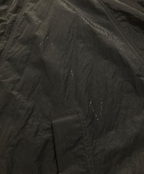 URU（ウル）URU (ウル) WATER REPELENT NYLON ZIP UP COAT ブラック サイズ:Ｆの古着・服飾アイテム