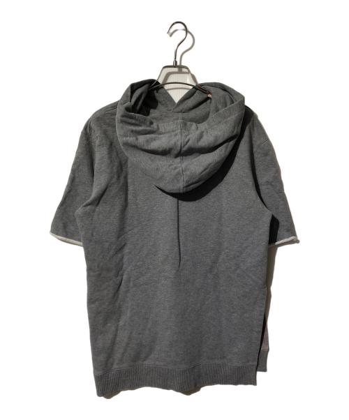 A.P.C.（アーペーセー）A.P.C. (アーペーセー) SSフーディ グレー サイズ:ＸＳの古着・服飾アイテム