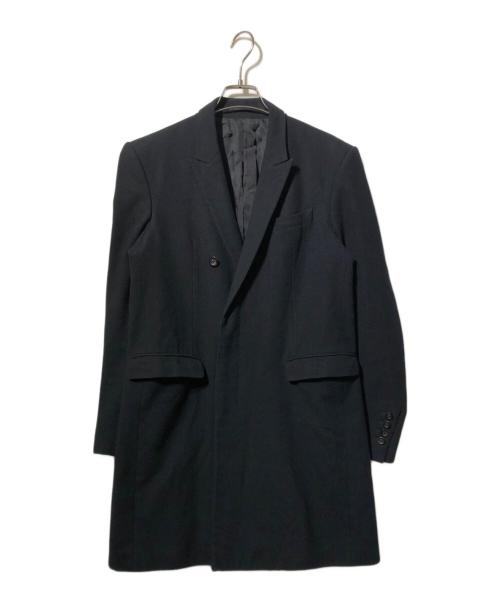 LAD MUSICIAN（ラッドミュージシャン）LAD MUSICIAN (ラッドミュージシャン) ウールチェスターコート ブラック サイズ:44の古着・服飾アイテム