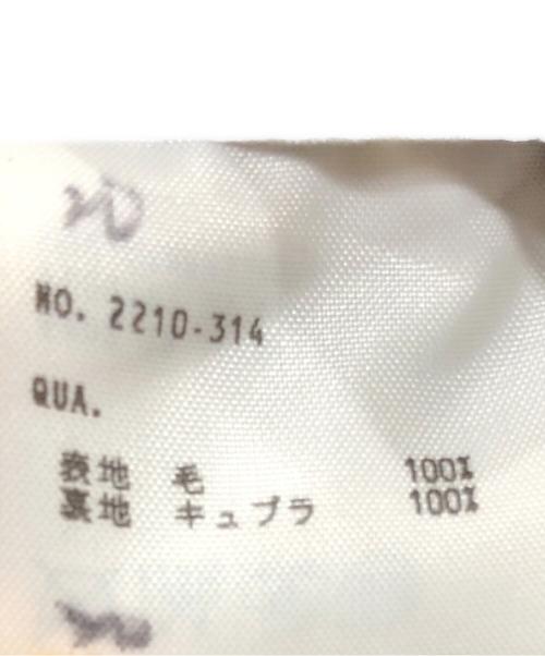 LAD MUSICIAN（ラッドミュージシャン）LAD MUSICIAN (ラッドミュージシャン) ウールチェスターコート ブラック サイズ:44の古着・服飾アイテム