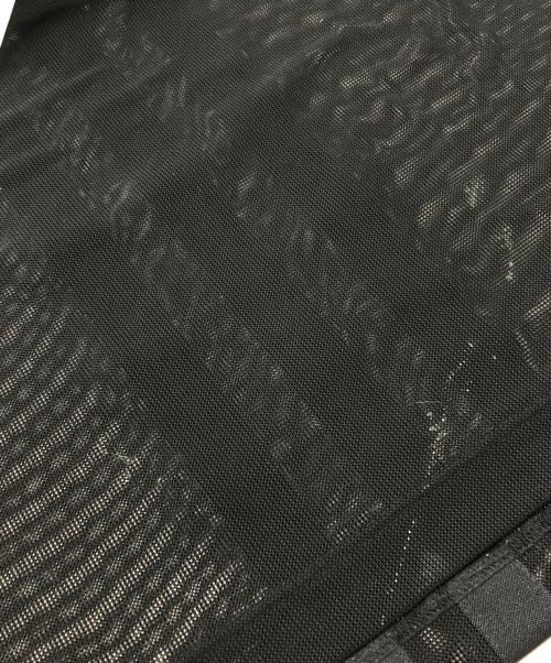 Y-3（ワイスリー）Y-3 (ワイスリー) ノースリーブメッシュワンピース ブラック サイズ:XSの古着・服飾アイテム