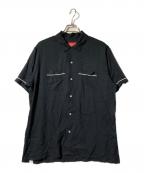 SUPREMEシュプリーム）の古着「17ss Bowling shirt」｜ブラック