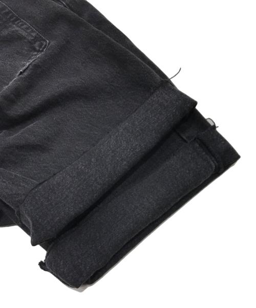 LEVI'S（リーバイス）LEVI'S (リーバイス) 501デニムハーフパンツ ブラック サイズ:91cm（W36）の古着・服飾アイテム