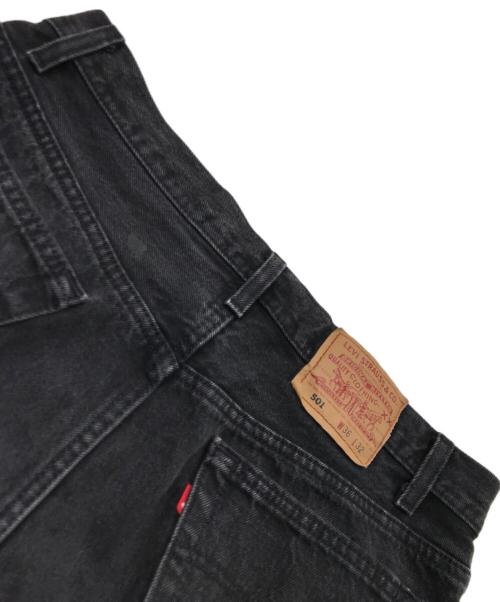 LEVI'S（リーバイス）LEVI'S (リーバイス) 501デニムハーフパンツ ブラック サイズ:91cm（W36）の古着・服飾アイテム