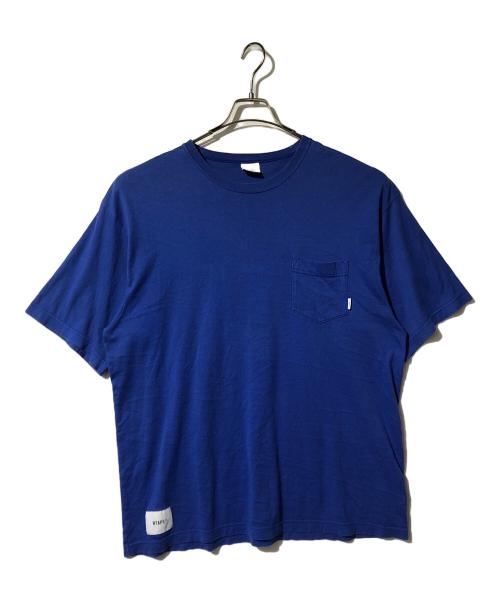 WTAPS（ダブルタップス）WTAPS (ダブルタップス) BLANK SS 02 TEE ブルー サイズ:04の古着・服飾アイテム