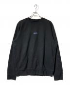 sacai×FRAGMENT DESIGNサカイ×フラグメントデザイン）の古着「ロゴプリントスウェット」｜ブラック