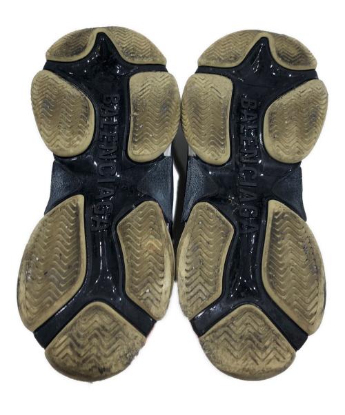 BALENCIAGA（バレンシアガ）BALENCIAGA (バレンシアガ) ローカットスニーカー/Triple S ブラック サイズ:UK8/EUR42/USA9の古着・服飾アイテム