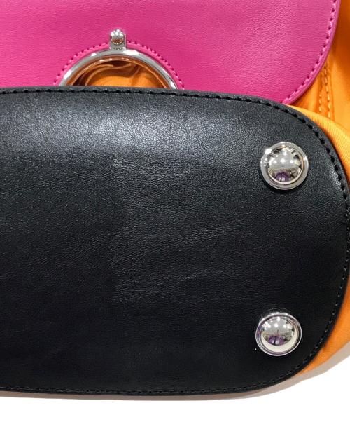 DIESEL（ディーゼル）DIESEL (ディーゼル) ナイロンバケットショルダーバッグ オレンジの古着・服飾アイテム