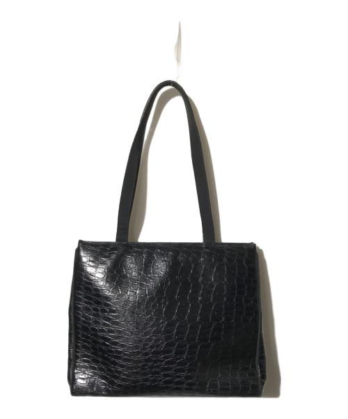 Salvatore Ferragamo（サルヴァトーレ フェラガモ）Salvatore Ferragamo (サルヴァトーレ フェラガモ) ガンチーニトートバッグ ブラックの古着・服飾アイテム