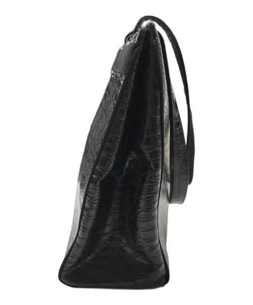 Salvatore Ferragamo（サルヴァトーレ フェラガモ）Salvatore Ferragamo (サルヴァトーレ フェラガモ) ガンチーニトートバッグ ブラックの古着・服飾アイテム