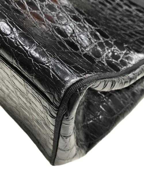 Salvatore Ferragamo（サルヴァトーレ フェラガモ）Salvatore Ferragamo (サルヴァトーレ フェラガモ) ガンチーニトートバッグ ブラックの古着・服飾アイテム