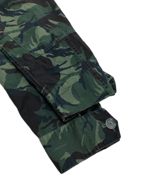 OFFWHITE（オフホワイト）OFFWHITE (オフホワイト) FIELD JACKET OVERDYED カーキ サイズ:XSの古着・服飾アイテム