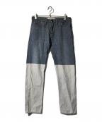 ANREALAGEアンリアレイジ）の古着「デニムパンツ」｜インディゴ