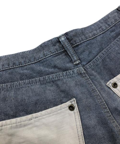 ANREALAGE（アンリアレイジ）ANREALAGE (アンリアレイジ) デニムパンツ インディゴ サイズ:Sの古着・服飾アイテム