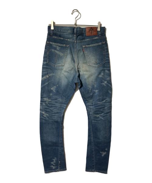 glamb（グラム）glamb (グラム) ダメージ加工デニムパンツ インディゴ サイズ:1の古着・服飾アイテム