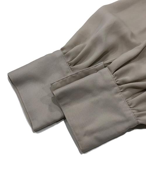 M・Fil（エムフィル）M・Fil (エムフィル) キュプラベネシャンボータイシャツ ベージュ サイズ:FREEの古着・服飾アイテム