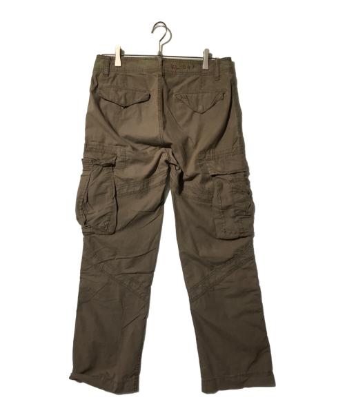 POLO RALPH LAUREN（ポロ・ラルフローレン）POLO RALPH LAUREN (ポロ・ラルフローレン) ギミックカーゴパンツ ブラウン サイズ:76CM　W30の古着・服飾アイテム