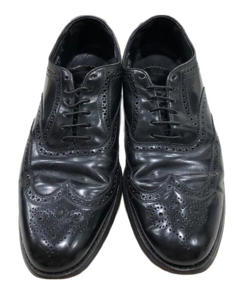 Florsheim（フローシャイム）Florsheim (フローシャイム) ウィングチップシューズ ブラック サイズ:10の古着・服飾アイテム