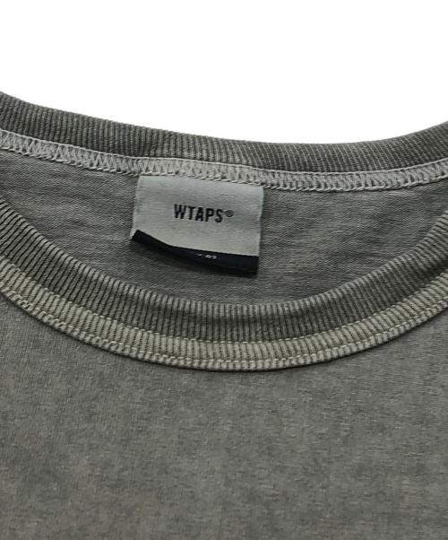 WTAPS（ダブルタップス）WTAPS (ダブルタップス) SIGN LS カットソー カーキ サイズ:02の古着・服飾アイテム