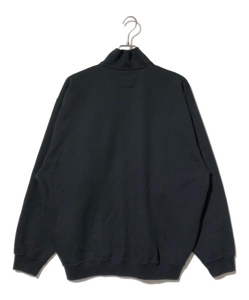 WTAPS（ダブルタップス）WTAPS (ダブルタップス) Depst 01ハーフジップスウェット ブラック サイズ:3の古着・服飾アイテム