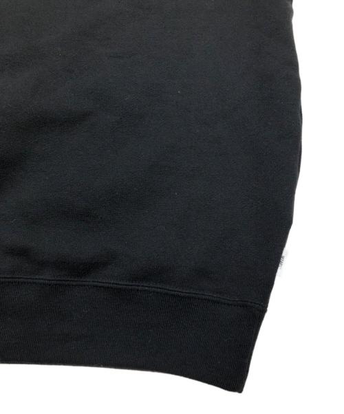 WTAPS（ダブルタップス）WTAPS (ダブルタップス) Depst 01ハーフジップスウェット ブラック サイズ:3の古着・服飾アイテム