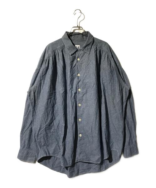 AiE（エーアイイー）AiE (エーアイイー) ペインターシャツ ネイビー サイズ:Lの古着・服飾アイテム