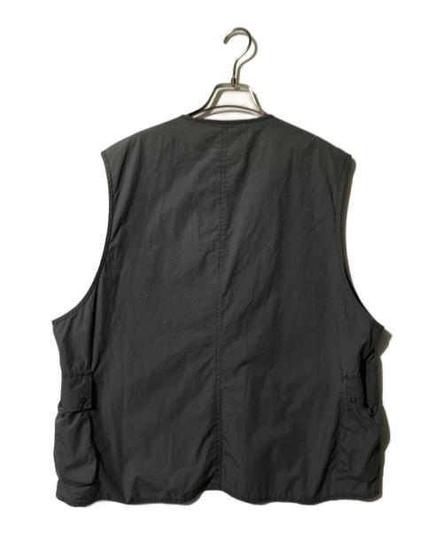 STILL BY HAND（スティルバイハンド）STILL BY HAND (スティルバイハンド) 綿×麻ビッグポケットベスト グレー サイズ:50の古着・服飾アイテム
