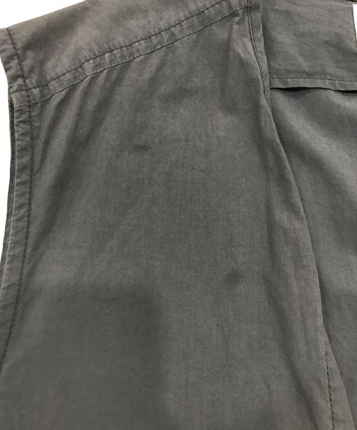 STILL BY HAND（スティルバイハンド）STILL BY HAND (スティルバイハンド) 綿×麻ビッグポケットベスト グレー サイズ:50の古着・服飾アイテム