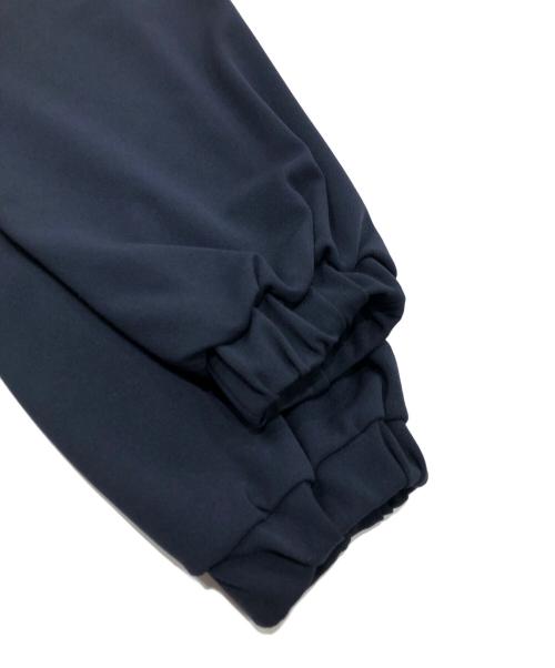 Lui's（ルイス）Lui's (ルイス) ジョーゼットスタンドハーフZIPカットソー ネイビー サイズ:Fの古着・服飾アイテム