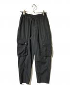 adidasアディダス）の古着「adidas originals Solid Color Big Pocket Cargo」｜ブラック